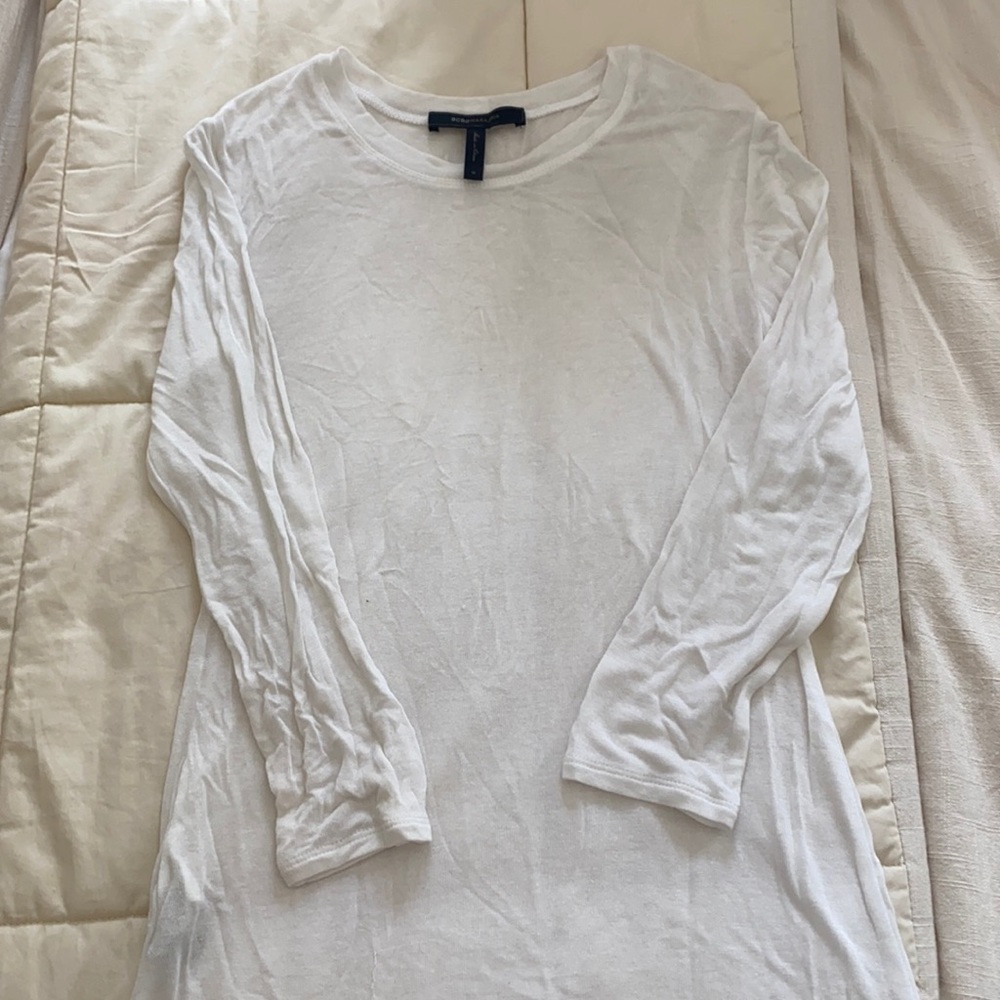 BCBG LONG SLEEVE BLOUSE